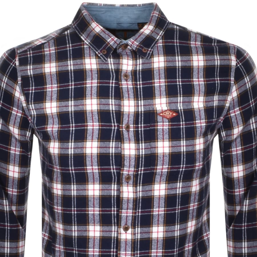 Alternative Image for ProductSuperdry Lumberjack Long Sleeved Shirt Navy2
